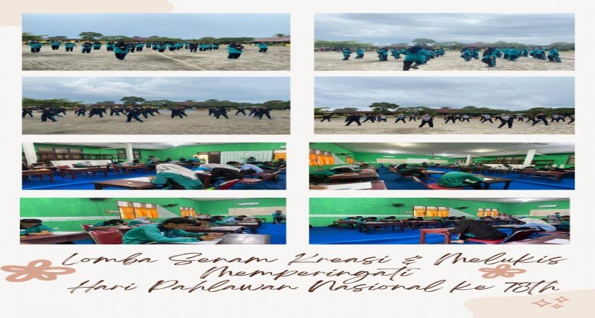 LOMBA SENAM KREASI DAN MELUKIS DALAM RANGKA MEMPERINGATI HARI PAHLAWAN TAHUN 2023